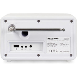 Kathrein dab+ link m11 – radio dab+/internet (mono, 15 watts, streaming audio bleutooth et fonction d’émission, services de stre