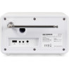 Kathrein dab+ link m11 – radio dab+/internet (mono, 15 watts, streaming audio bleutooth et fonction d’émission, services de stre