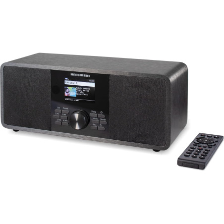 Kathrein dab+ link s12 – radio dab+/internet (stéréo, 2 × 15 w, bleutooth audio streaming et fonction d’émission, services de st