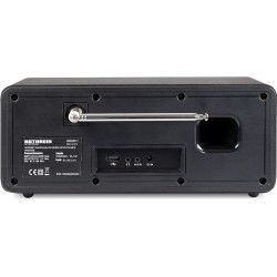 Kathrein dab+ link s12 – radio dab+/internet (stéréo, 2 × 15 w, bleutooth audio streaming et fonction d’émission, services de st