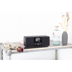 Kathrein dab+ link s12 – radio dab+/internet (stéréo, 2 × 15 w, bleutooth audio streaming et fonction d’émission, services de st