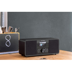 Kathrein dab+ link s12 – radio dab+/internet (stéréo, 2 × 15 w, bleutooth audio streaming et fonction d’émission, services de st