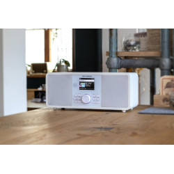 Kathrein dab+ link s12 – radio dab+/internet (stéréo, 2 × 15 w, bleutooth audio streaming et fonction d’émission, services de st