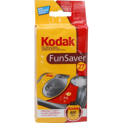FunSaver Lot de 4 appareils Photo jetables avec Flash 800 ISO