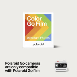 Polaroid - Pack Appareil Photo instantané Go Gen 3 Bleu Clair + Film Couleur Go (16 Photos)