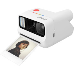 Polaroid - Pack Appareil Photo instantané Go Gen 3 Blanc + Film Couleur Go (16 Photos)