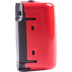 KODAK M35 DA00239 - Appareil Photo Rechargeable 35mm, Objectif Grand Angle Fixe, Viseur Optique, Flash Intégré, Pile AAA – Rouge