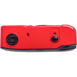 KODAK M35 DA00239 - Appareil Photo Rechargeable 35mm, Objectif Grand Angle Fixe, Viseur Optique, Flash Intégré, Pile AAA – Rouge
