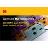 KODAK M35 DA00239 - Appareil Photo Rechargeable 35mm, Objectif Grand Angle Fixe, Viseur Optique, Flash Intégré, Pile AAA – Rouge