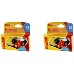 Appareil photo jetable Kodak Fun Flash - 39 poses, lot de 2