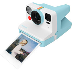Polaroid now gen3 - artic bleu + color film bundle (16 photos)
