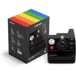 Polaroid - now+ génération 3 - appareil photo instantané connecté bleutooth - noir (9160)