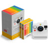 Polaroid - now+ gen3 - appareil photo instantané connecté bleutooth - pack appareil photo + film couleur (16 photos) blanc (6563