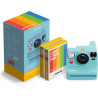 Polaroid - instant camera - now+ gen3 - artic bleu + color film bundle (16 photos)
