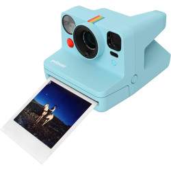 Polaroid - instant camera - now+ gen3 - artic bleu + color film bundle (16 photos)