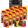 Lot d'appareils photo jetables – Comprend 10 paquets d'appareils photo Kodak Funsaver à usage unique 35 mm avec 27 poses et cart