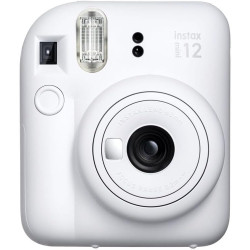 FUJIFILM Appareil Photo Instantané Instax Mini 12 Blanc Pack Iconique
