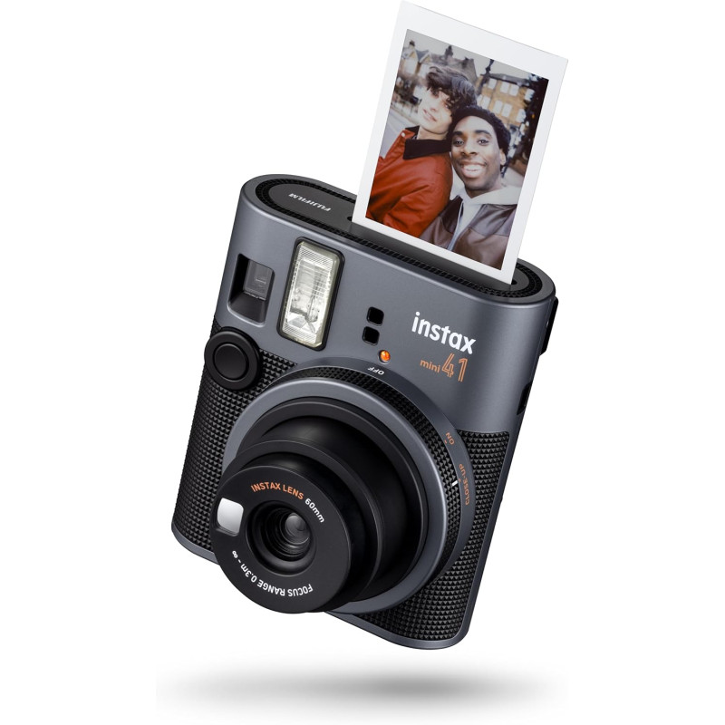 INSTAX Mini 41 Appareil Photo instantané avec Exposition Automatique, Flash intégré, Objectif Selfie et Mode Gros Plan, Appareil