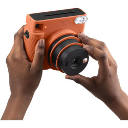 Instax square sq1 instant camera, terracotta orange