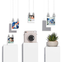 Instax square sq1 instant camera, chalk blanc