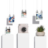 Instax square sq1 instant camera, chalk blanc