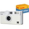 Kodak EKTAR H35 Caméra vidéo Demi-Format 35 mm, réutilisable, sans Mise au Point, léger, Facile à Utiliser (Film et Pile AAA Non