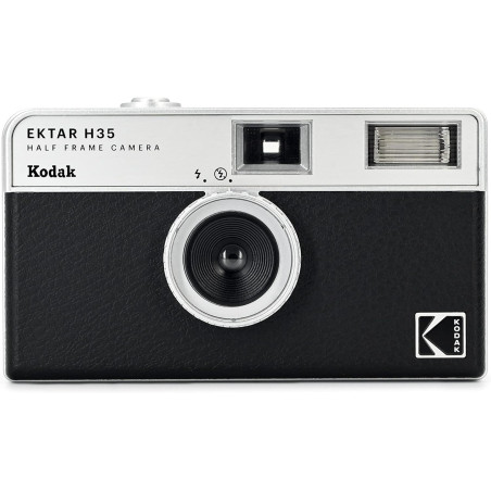 Kodak EKTAR H35 Caméra vidéo Demi-Format 35 mm, réutilisable, sans Mise au Point, léger, Facile à Utiliser (Film et Pile AAA Non