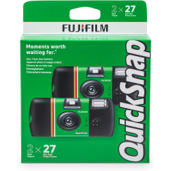 Fujifilm QuickSnap Flash 400 Lot de 2 appareils Photo à Usage Unique