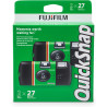 Fujifilm QuickSnap Flash 400 Lot de 2 appareils Photo à Usage Unique