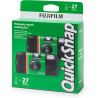 Fujifilm QuickSnap Flash 400 Lot de 2 appareils Photo à Usage Unique