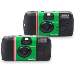 Fujifilm QuickSnap Flash 400 Lot de 2 appareils Photo à Usage Unique