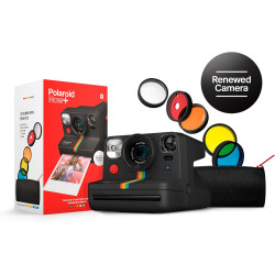 Appareil Photo instantané Polaroid Now+ I-Type reconditionné - Noir (9124)