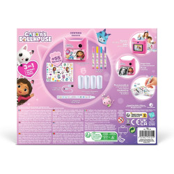 Canal Toys - Appareil Photo Numérique Instantané Enfant 4 Ans + - Design Gabby Et La Maison Magique - Impression Thermique sans 