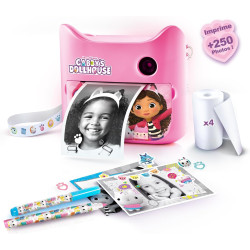 Canal Toys - Appareil Photo Numérique Instantané Enfant 4 Ans + - Design Gabby Et La Maison Magique - Impression Thermique sans 