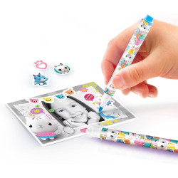 Canal Toys - Appareil Photo Numérique Instantané Enfant 4 Ans + - Design Gabby Et La Maison Magique - Impression Thermique sans 