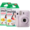 Fujifilm Instax Mini 12 Appareil Photo instantané avec Pack de 40 pellicules Lilas