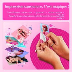 Kodak x Barbie Printomatic Appareil Photo numérique instantané Couleur Appareil Portable Barbie 5 MP, Zink 2x3 (5,1 x 7,5 cm) Pa