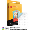 Kodak Printomatic Caméra Instantanée Full-Color – Pack 75 Feuilles – Photo Zink 2x3 – Noir
