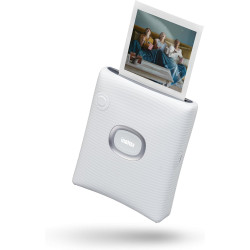 Instax square link smartphone photo printer, ash blanc