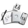 Instax square link smartphone photo printer, ash blanc