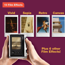 Fujifilm Instax Mini Evo Hybrid Appareil Photo instantané Marron