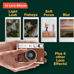 Fujifilm Instax Mini Evo Hybrid Appareil Photo instantané Marron