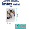 Fujifilm Instax Mini Evo Hybrid Appareil Photo instantané Marron