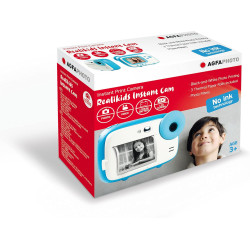 AGFAPHOTO Realikids Instant Cam Bleu - Appareil Photo pour Enfant