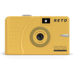 RETO Ultra Wide und Slim 35 mm Wiederverwendbare Tageslicht-Filmkamera – 22 mm Weitwinkelobjektiv, fokusfrei, Leicht, Einfach zu