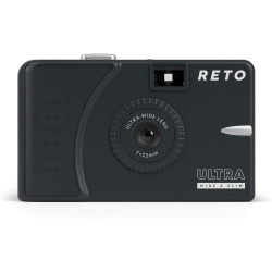 RETO Ultra Wide und Slim 35mm Wiederverwendbare Tageslicht-Filmkamera – 22 mm Weitwinkelobjektiv, fokusfrei, Leicht, Einfach zu 