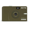 RETO Appareil Photo réutilisable Ultra Large et Fin 35 mm – Objectif de 22 mm de Large, sans Mise au Point, Poids léger, Facile 