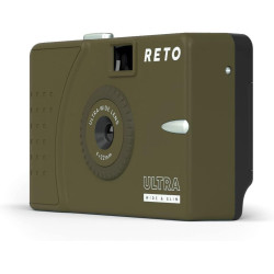 RETO Appareil Photo réutilisable Ultra Large et Fin 35 mm – Objectif de 22 mm de Large, sans Mise au Point, Poids léger, Facile 
