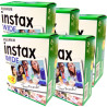 Fujifilm Instax Wide – Lot de 5 boîtes de 20 pellicules (100 photos format large) pour appareil photo instantané Fuji Instax 210