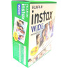 Fujifilm Instax Wide – Lot de 5 boîtes de 20 pellicules (100 photos format large) pour appareil photo instantané Fuji Instax 210